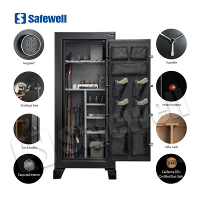 Cajas fuertes para rifles o para armas cortas MARCA SAFEWELL