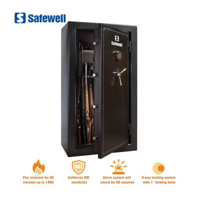 Cajas fuertes para rifles o para armas cortas MARCA SAFEWELL