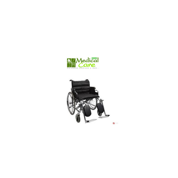 Silla de ruedas de asiento ancho MARCA ABM MEDICAL CARE