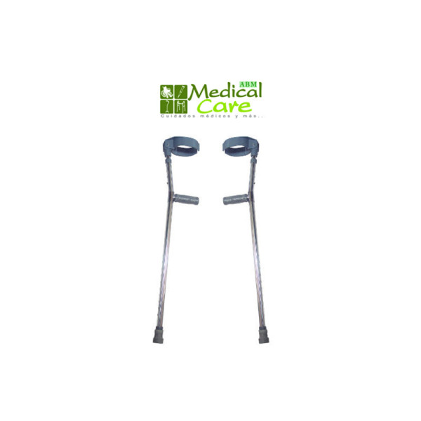 Set de Muletas tipo canadiense MARCA ABM MEDICAL CARE