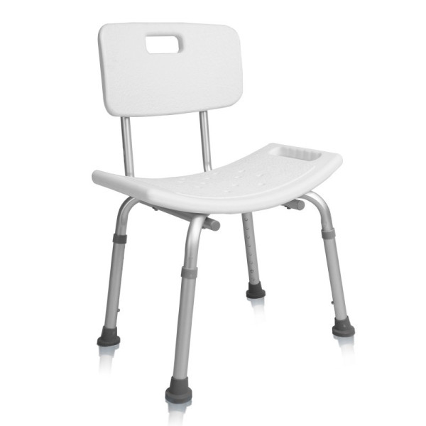 Silla para ducha con respaldo MARCA ABM MEDICAL CARE