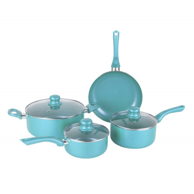 Set / bateria de 7 piezas color Turquesa MARCA BRENTWOOD Set / bateria de 7 piezas color Turquesa MARCA BRENTWOOD