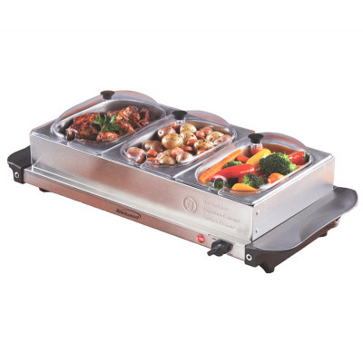 Servidor para buffet de 3 bandejas MARCA BRENTWOOD