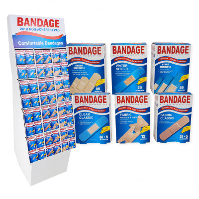 Curitas de varios estilos MARCA BANDAGE