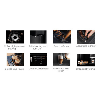 Máquina de café y cappuccino comercial profesional MARCA ABM Máquina de café y cappuccino comercial profesional MARCA ABM