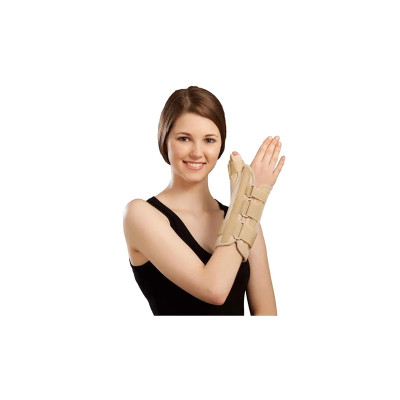 Muñequera con paralizador de pulgar MARCA ABM MEDICAL CARE Muñequera con paralizador de pulgar MARCA ABM MEDICAL CARE