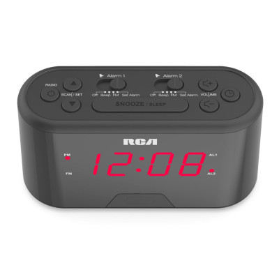 Reloj despertador con alarma dual MARCA RCA Reloj despertador con alarma dual MARCA RCA