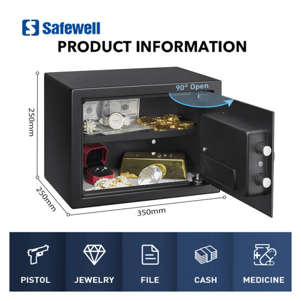 Caja fuerte de seguridad MARCA SAFEWELL BY ABM