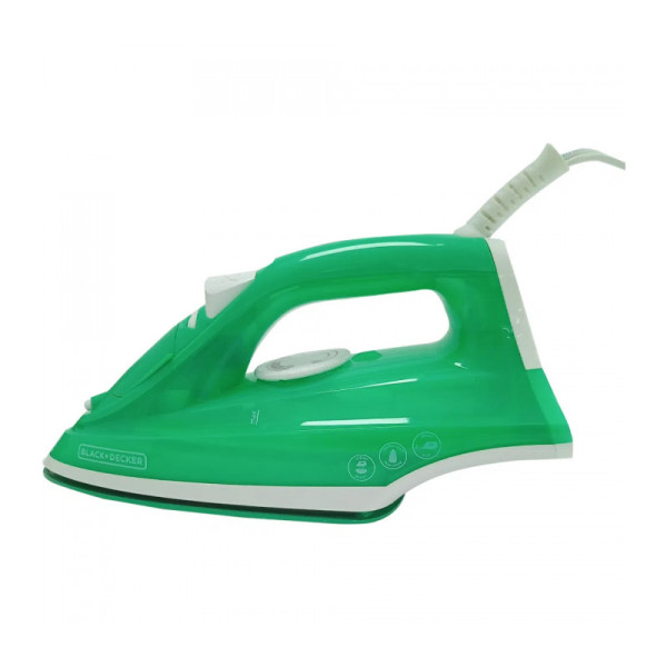 Plancha a vapor color verde MARCA BLACK & DECKER