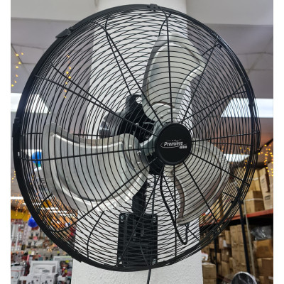 Ventilador de 20" con control remoto industrial metalico para pared MARCA PREMIERE BY ABM