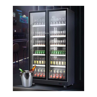 Enfriador exhibidor vertical de 24 pies cubicos MARCA PREMIERE BY ABM Enfriador exhibidor vertical de 24 pies cubicos MARCA PREMIERE BY ABM
