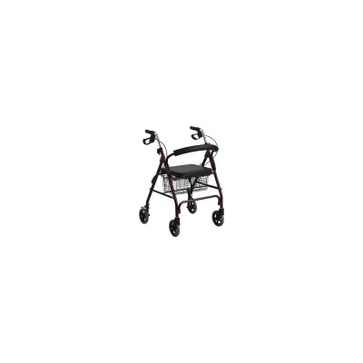 Andador con 4 ruedas y canasta MARCA ABM MEDICAL CARE