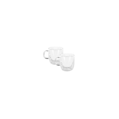 Set de 2 vasos para café de doble pared de 12 Onz de café térmicas MARCA BENE CASA Set de 2 vasos para café de doble pared de 12 Onz de café térmicas MARCA BENE CASA