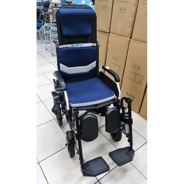 Silla de ruedas eléctrica con respaldo inclinable MARCA ABM MEDICAL CARE