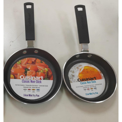 Sarten individual de 12 cm, redondo antiadherente MARCA CUISINART Sarten individual de 12 cm, redondo antiadherente MARCA CUISINART