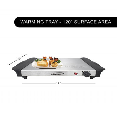 Servidor para buffet de 2 bandejas MARCA BRENTWOOD Servidor para buffet de 2 bandejas MARCA BRENTWOOD