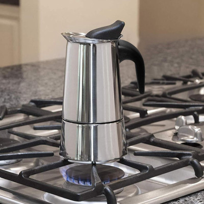 Cafetera para expreso 6 tazas MARCA BENE CASA Cafetera para expreso 6 tazas MARCA BENE CASA