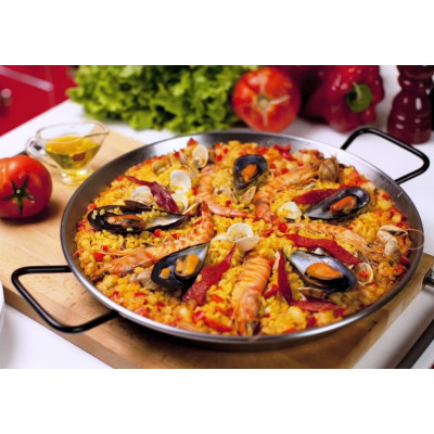 Paellera valenciana de 10" de Aluminio MARCA WEES BEYOND