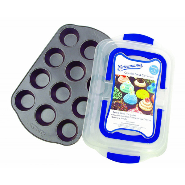 Molde Cupcake/Muffin Pan con cubierta de Carrier MARCA ENTENMANNS