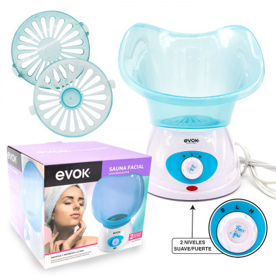 Sauna o vaporizador facial con MARCA EVOK