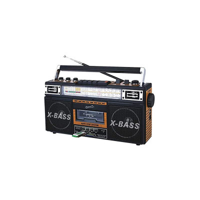 Radio de 4 Bandas Y Cassette, MP3 Y Bluetooth MARCA SUPERSONIC